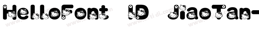 HelloFont ID JiaoTan字体转换